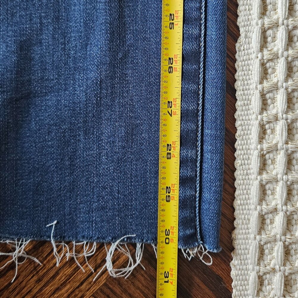 Frame Le Slim Palazzo jeans, fitted hip, high-rise, wide-leg sz 25 NEW w/tags - Picture 10 of 14